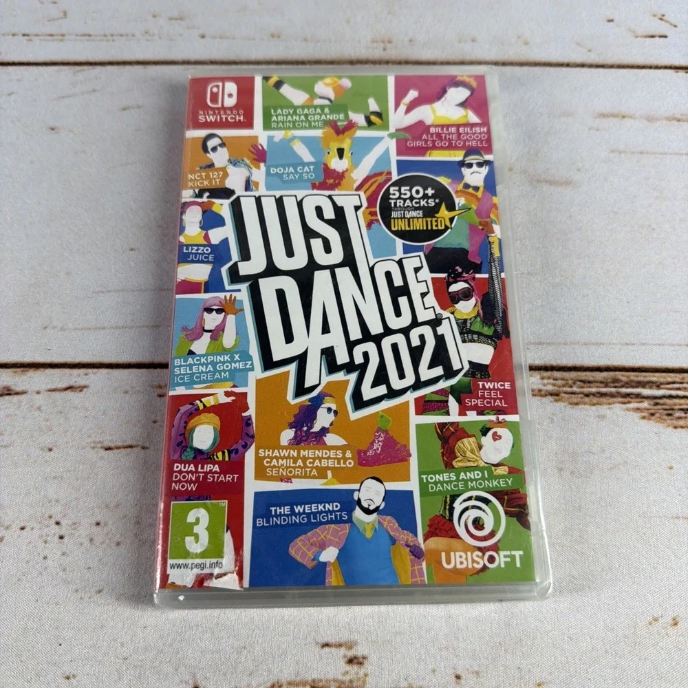 Just Dance 2021 Nintendo Switch PAL Region Brand New Sealed Game